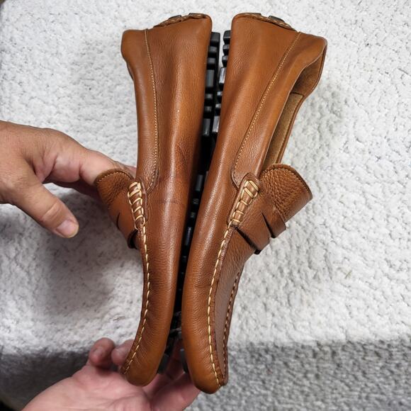 Nordstrom Cody driving loafers brown leather mens size 10.5 M main image 6
